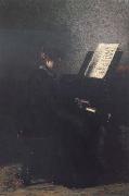 Thomas Eakins Elizabeth at the Piano Sweden oil painting reproduction